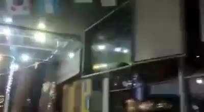 Iraqi fans celebrating the loss of Iranian team.