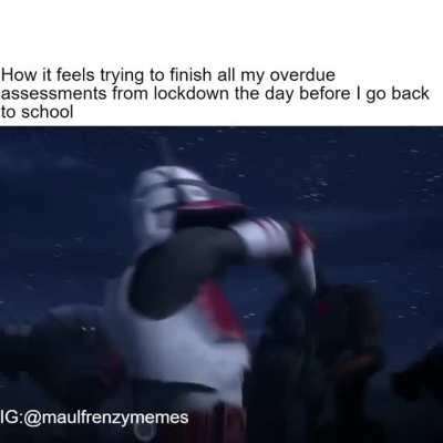 All this work I have delayed comes back