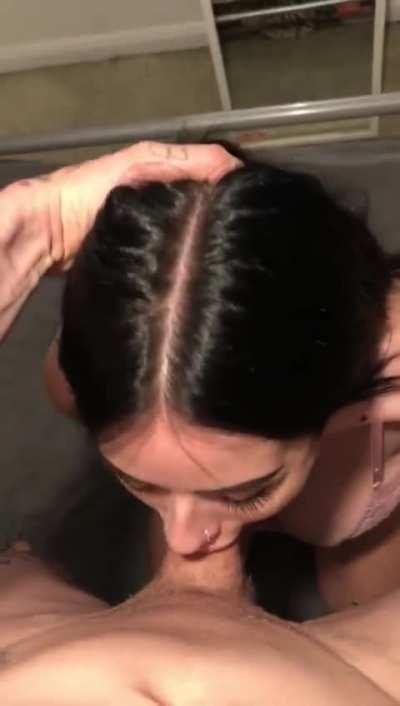 Blowjob Deepthroat Emo Goth ManyVids OnlyFans Sex Porn GIF by lydiagh0st