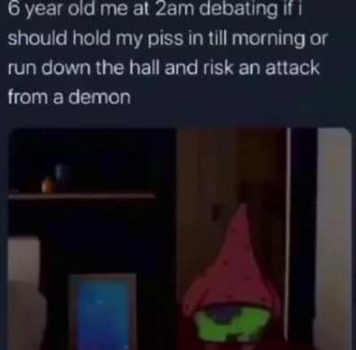 this must have happened to everyone as a kid