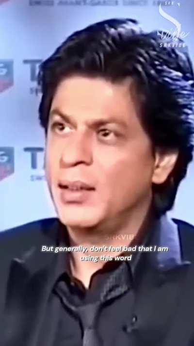 SRK spitting just the facts!