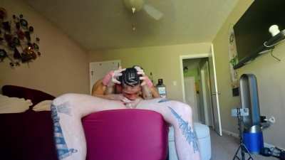 deep in her 19yo pussy