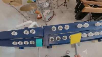 Crazy Train on a slapaphone