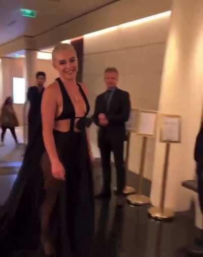 Florence Pugh for tonight’s Valentino event. 30th September, 2023