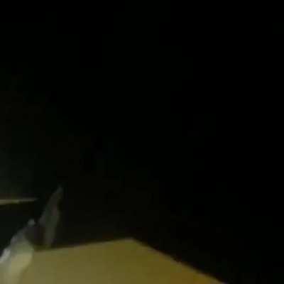 Going right to the edge of a big drop