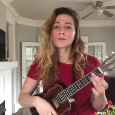 I will sing, play and roller skate at the same time, WCGW?