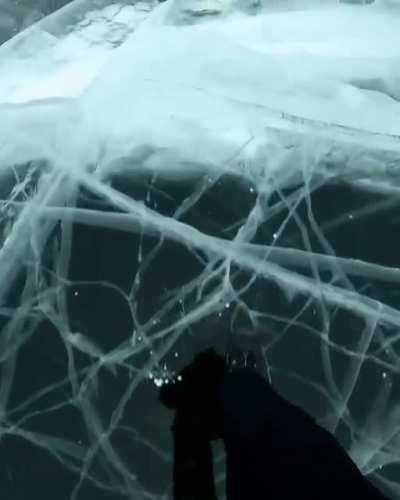 Just a normal early morning walk on the Sibinskie Lakes, East Kazakhstan for Anzor Gasaev. I'll give this one a solid pass if that's ok...