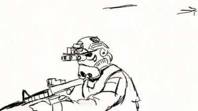 Stormtrooper operator! Little rotoscope animation I finished the other day, enjoy. For more of my art follow me on Instagram @mattrendar