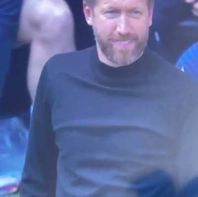 This man can’t even spit properly.