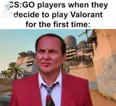 Csgo player plays Val
