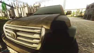 I think the car is a balloon