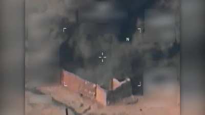 Coalition Airstrike On ISIS Mortar System (19Mar 2017)