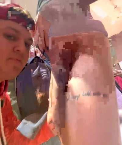 the cameraman decides to help out