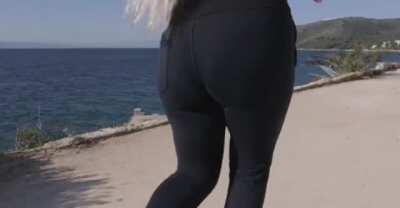 Name a better duo than boobs and jogging