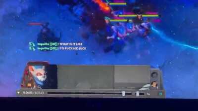 When you think it’s over but creeps save the day. Sucks to suck