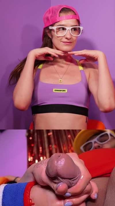 Leave him fucking twitching like a bitch 😖💦