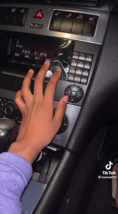 Woman casually destroys her husband's 