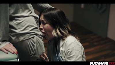 Deepthroating On A FUTANARI Cock