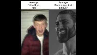 Can't wait for Bloodborne Kart II: Electric Boogaloo