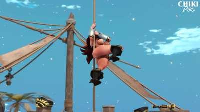 Miss Fortune's pole dance (Chikipiko)