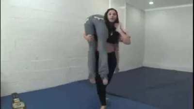 Sapphire dominating and carrying sexy Becca