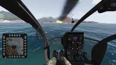 A Nice Little MH-6 Ferry ride