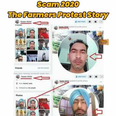 Scam 2020: Fake Farmers Protest