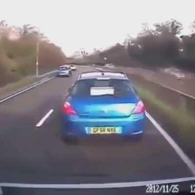 Stopping in the middle of the highway