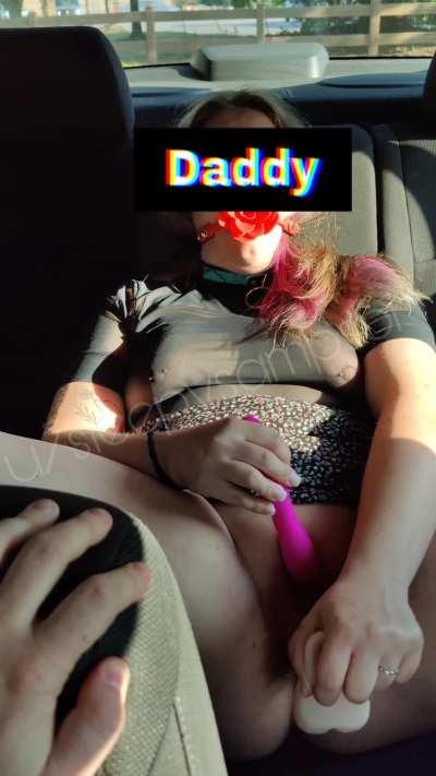 Putting on a show from the back seat [oc]