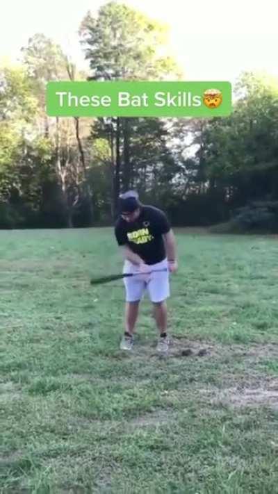 Ever seen this in the batter’s box