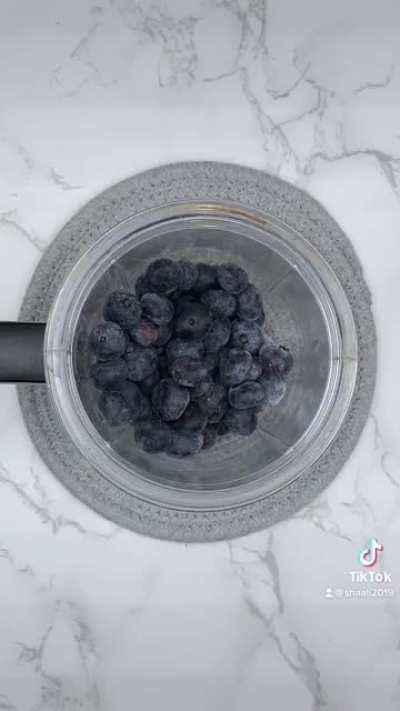 My Blueberry Breakfast Smoothie!