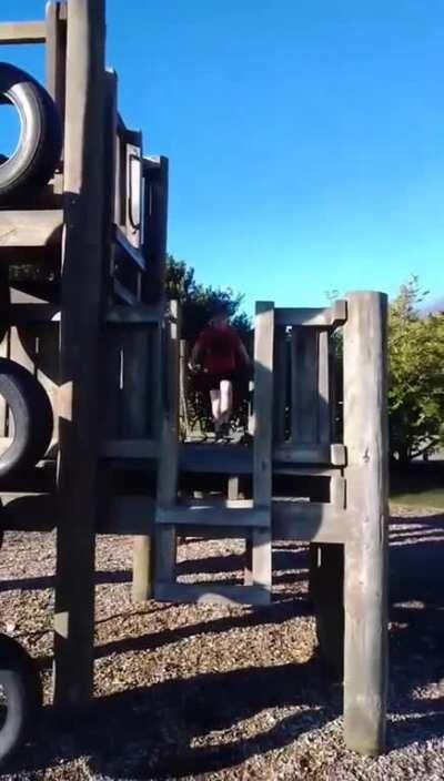 *runs off playground