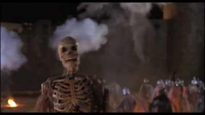 When the cleric casts turn undead