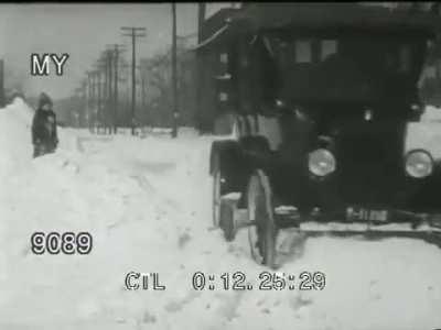Going off-road with a Ford model T in the 1920s. Basically, testing how much abuse could take.