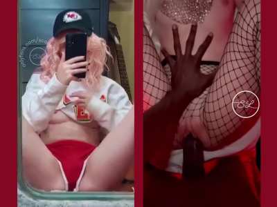 Let’s Go Chiefs!!! (I hope my BBC-Loving pussy brings all my favorite players GOODLUCK todayyyy!) 😋