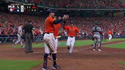 [Highlight] Gurriel ties the game up with a 2 RBI Single!