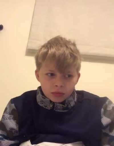 Kid thinks Ye is Carti..