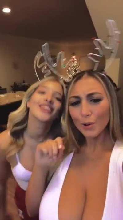 There’s egg nog in those