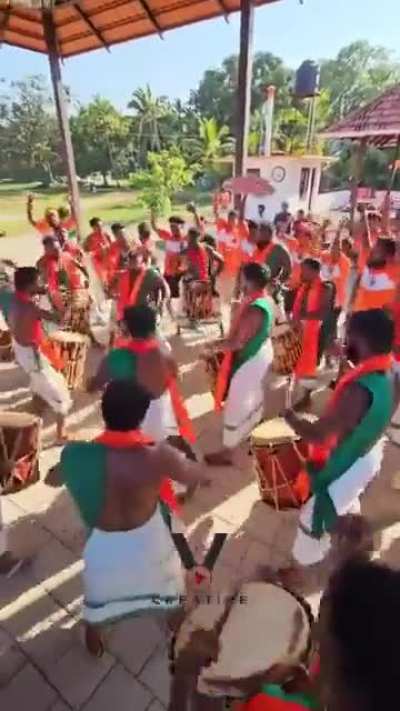 RSS Thrissur - A view from Sanghagramam Kundani