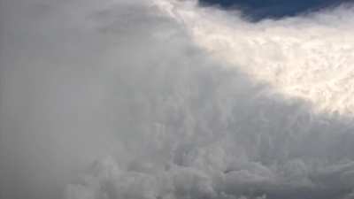 Another 6-minute-long cockpit or nose view video filmed by the U.S. Air Force Reserve's 53rd Weather Reconnaissance Squadron from inside the eye of Category 5 Hurricane Melissa.