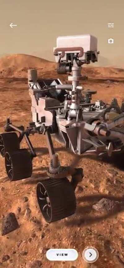 This free educational app creates an AR portal to Mars and lets you experience Perseverance landing and its experiments. Developed by Smithsonian in cooperation with NASA