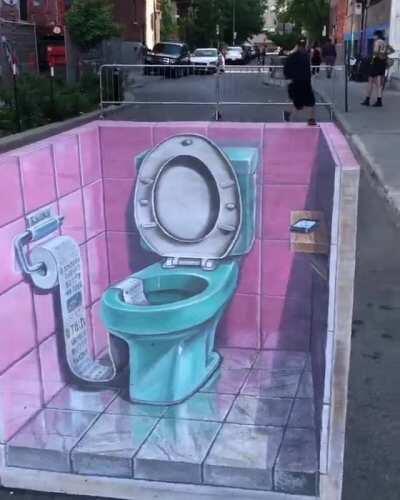 Toilet on the Street