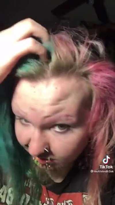 where are his eyebrows?