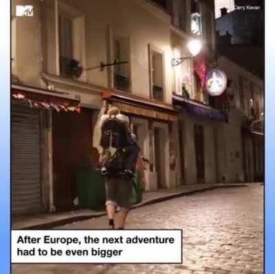 Having this kind of friend and friendship is no less than heaven. He's really a lucky guy. Be there for your friends whenever they need.