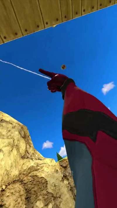 Oh that Spider Man. Wreaking havoc on Wuhu Island.