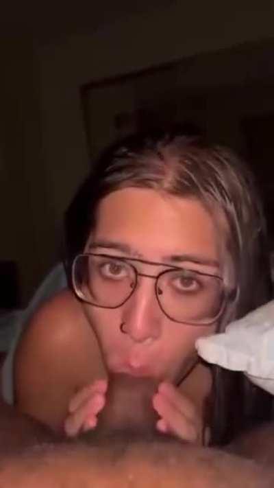 using my talented slutty mouth <3