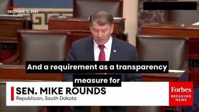 This dialogue in Senate between Chuck Schumer and Mike Rounds happened over 2 months ago and there is still zero coverage in the media. Schumer says information about UFOs is being hidden from public and from congress illegally, and Rounds brings up 