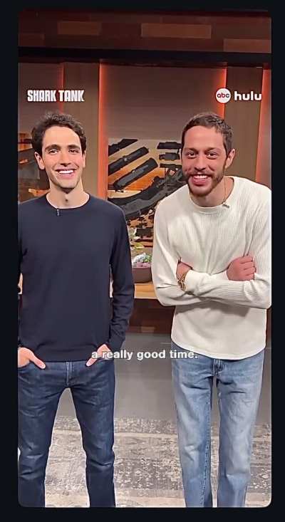 Pete after Shark Tank 😎