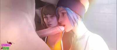 Chloe Price and Max Caulfield Succ (LesdiasNSFW)