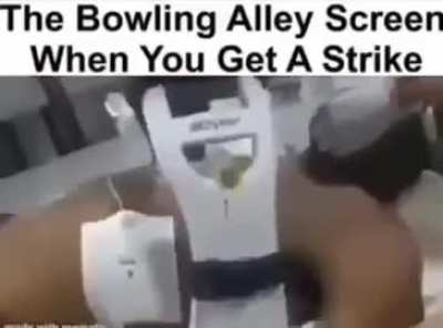 What did bowling alley mean by this?